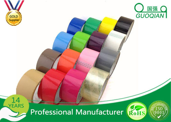 China 80m personifizierter farbiger Verpackenband kundengebundener Acrylkleber fournisseur